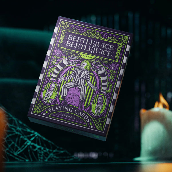 Beetlejuice Playing Cards by theory11 - Brown Bear Magic Shop