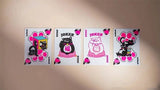 Bicycle Cat (Pink) Playing Cards by US Playing Card Co - Brown Bear Magic Shop