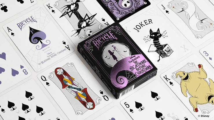 Bicycle Disney Nightmare Before Christmas Playing Cards by US Playing Card Co - Brown Bear Magic Shop