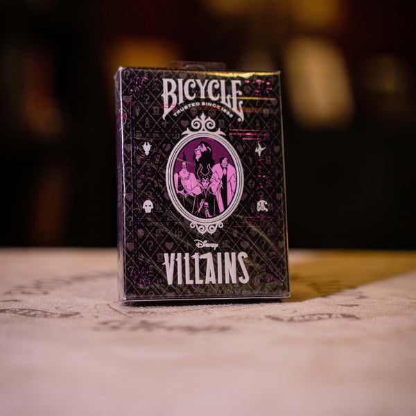 Bicycle Disney Villains by US Playing Card Co. - Brown Bear Magic Shop