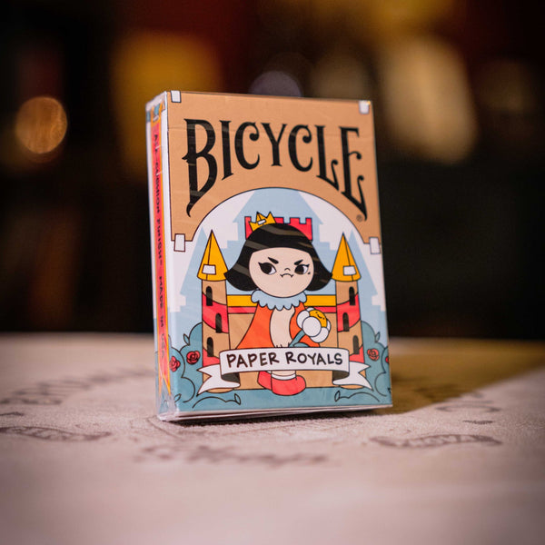 Bicycle Paper Royals Playing Cards - Brown Bear Magic Shop