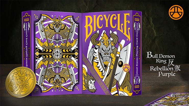 Bicycle Wukong Rebellion Playing Cards - Brown Bear Magic Shop