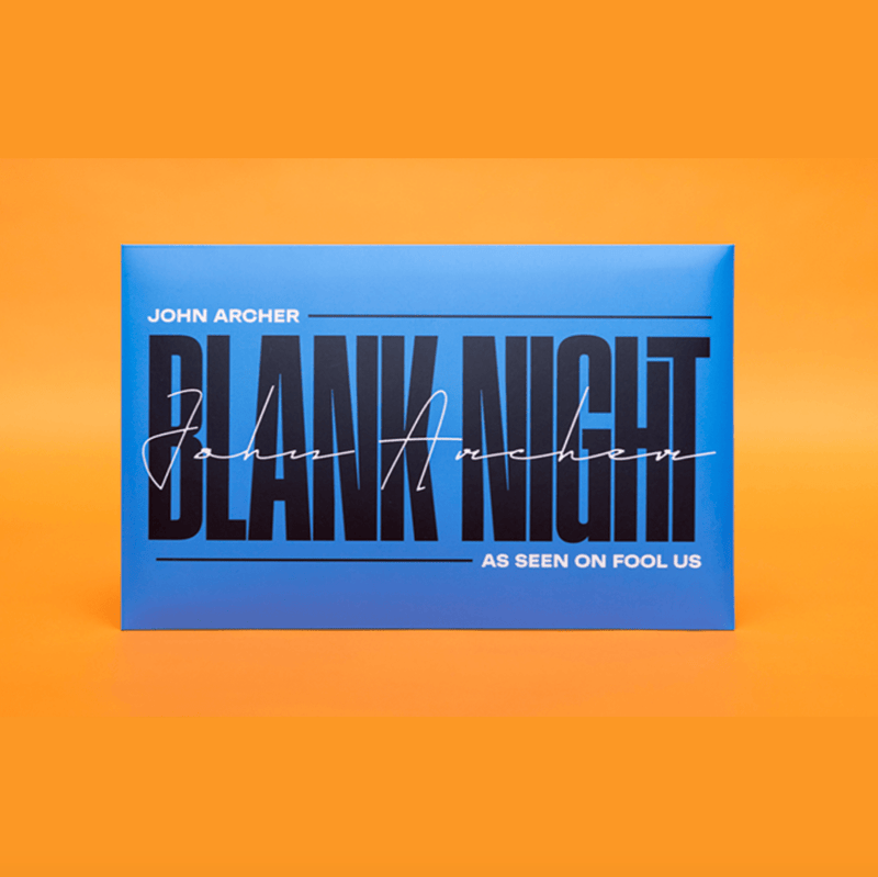 Blank Night 2025 Edition by John Archer - Brown Bear Magic Shop