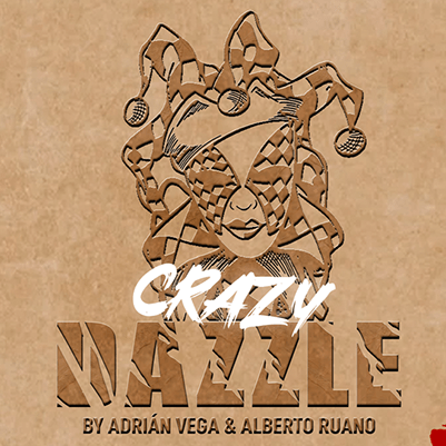 Crazy Dazzle (Parlor Size) by Alberto Ruano, Adrian Vega and Crazy Jokers - Brown Bear Magic Shop