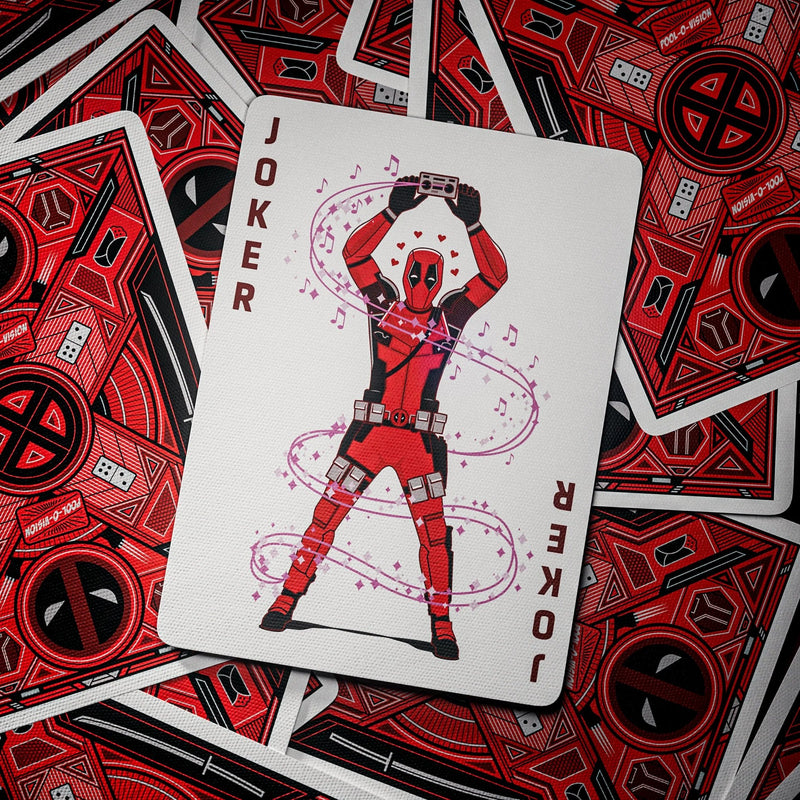 Deadpool Playing Cards by theory11 - Brown Bear Magic Shop