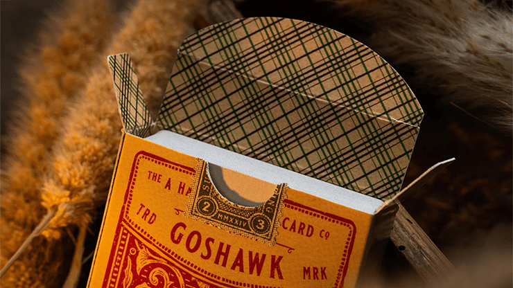 Goshawk Vintage Playing Cards - Brown Bear Magic Shop