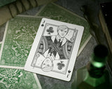 Harry Potter Playing Cards by theory11 - Slytherin Green - Brown Bear Magic Shop