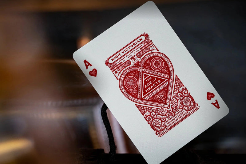 High Victorian Red Playing Cards by theory11 - Brown Bear Magic Shop