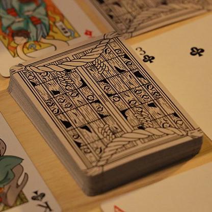 Hyakki Yagyo (Yokai Realm) Playing Cards by Bloom Playing Cards - Brown Bear Magic Shop