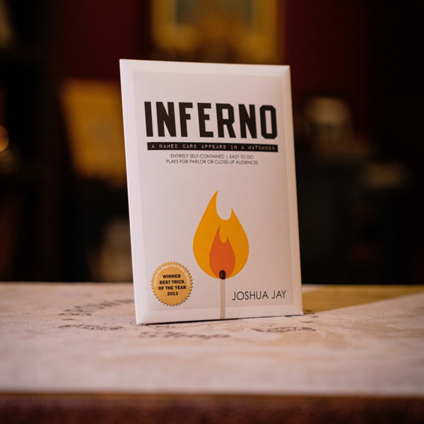 Inferno by Joshua Jay and Card - Shark - Brown Bear Magic Shop