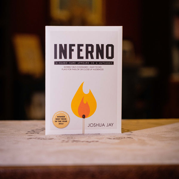 Inferno by Joshua Jay and Card - Shark - Brown Bear Magic Shop