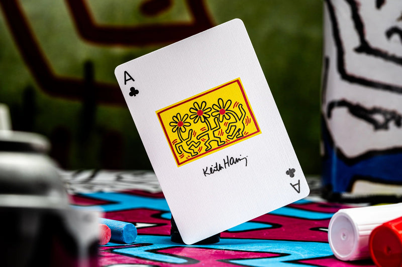 Keith Haring Playing Cards by theory11 - Brown Bear Magic Shop