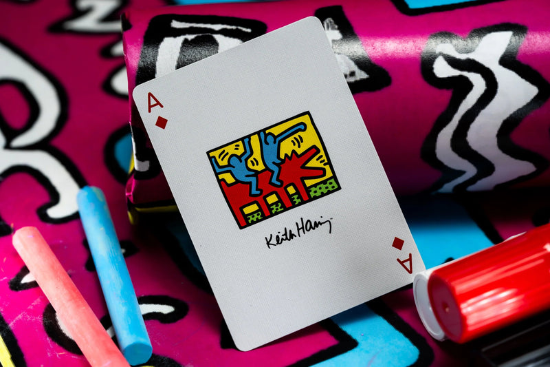 Keith Haring Playing Cards by theory11 - Brown Bear Magic Shop