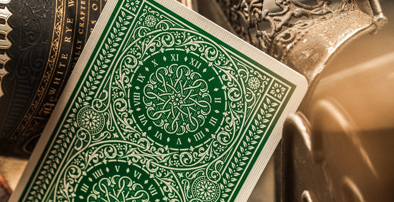 Limited Edition Green Tycoon Playing Cards by theory11 - Brown Bear Magic Shop