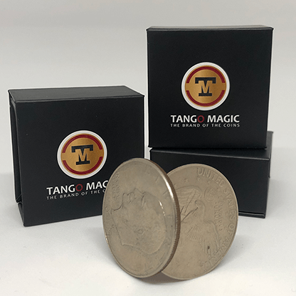 Magnetic Flipper Coin Half Dollar (D0042) by Tango - Brown Bear Magic Shop