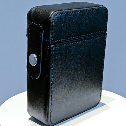 MAZE Leather Card Case (Black) by Bond Lee - Brown Bear Magic Shop