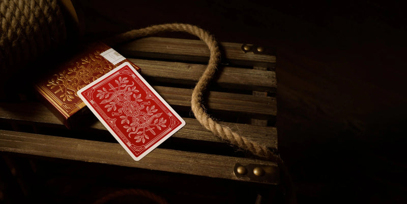 Monarch Playing Cards (Red) by theory11 - Brown Bear Magic Shop