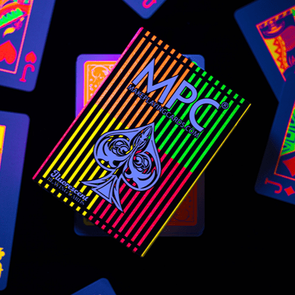 QUAD Fluorescent Playing Cards - Brown Bear Magic Shop