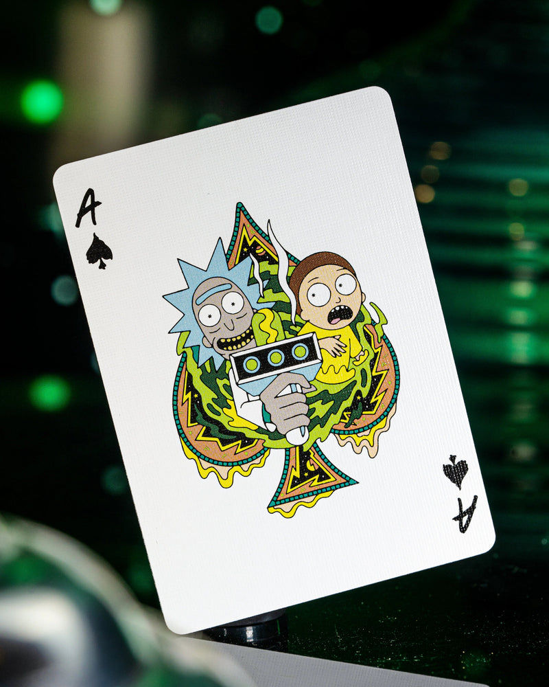 Rick & Morty Playing Cards by theory11 - Brown Bear Magic Shop