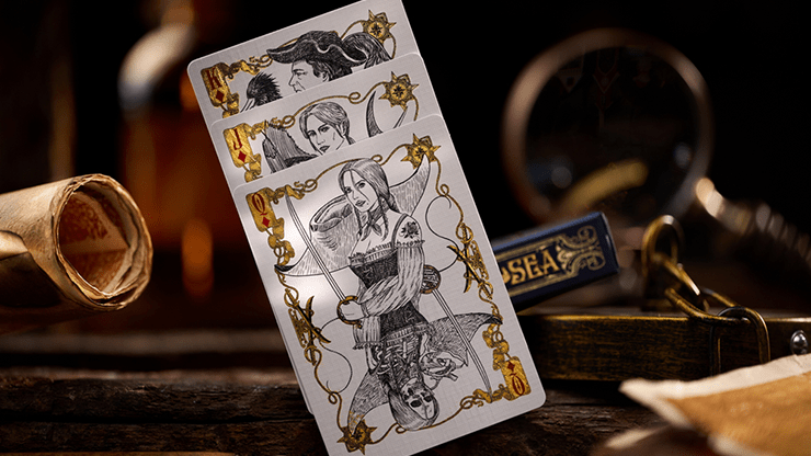 Secret of the Sea (Deluxe Edition) Playing Cards - Brown Bear Magic Shop