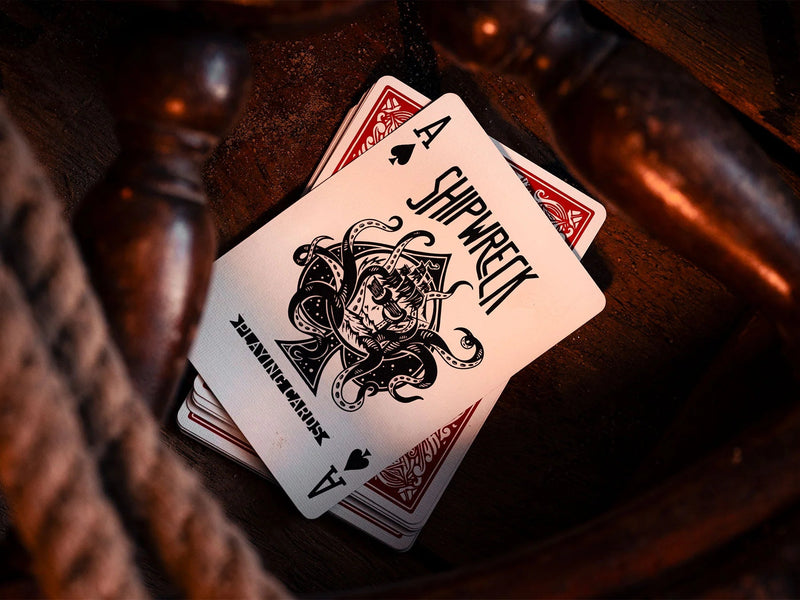 Shipwreck Playing Cards - Brown Bear Magic Shop