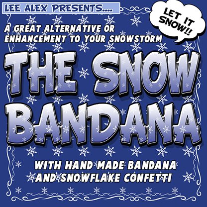 Snow Bandana by Lee Alex - Brown Bear Magic Shop