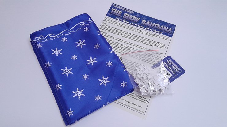 Snow Bandana by Lee Alex - Brown Bear Magic Shop