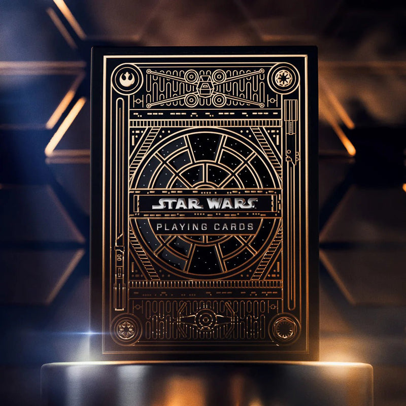 Star Wars Gold Edition Playing Cards by theory11 - Brown Bear Magic Shop