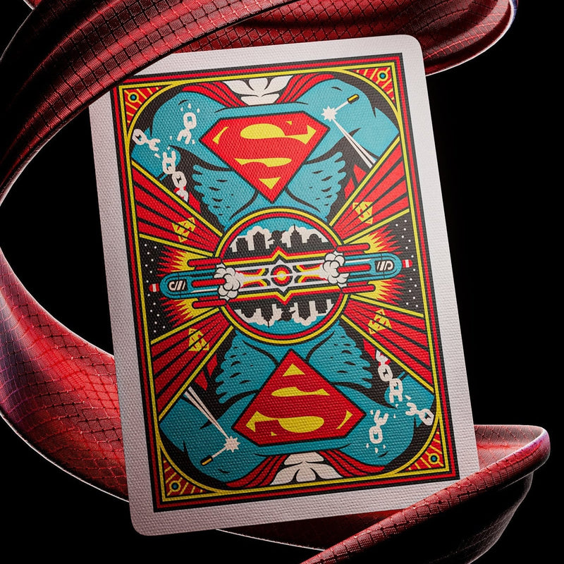 Superman Playing Cards by theory11 - Brown Bear Magic Shop