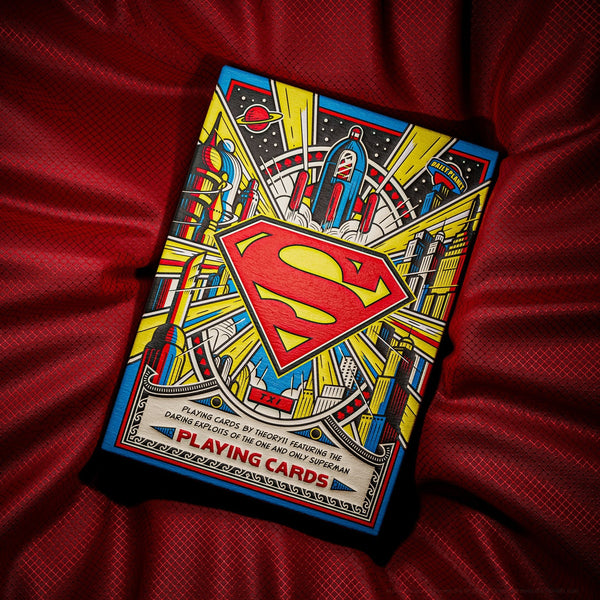 Superman Playing Cards by theory11 - Brown Bear Magic Shop