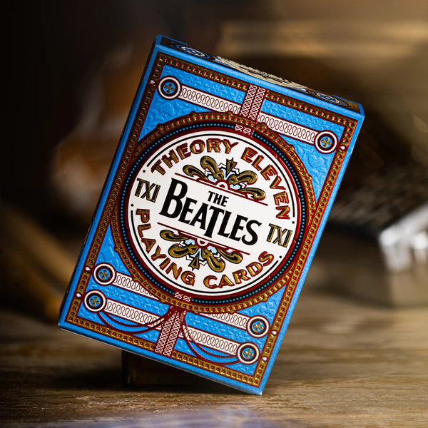 The Beatles Playing Cards - Blue by theory11 - Brown Bear Magic Shop