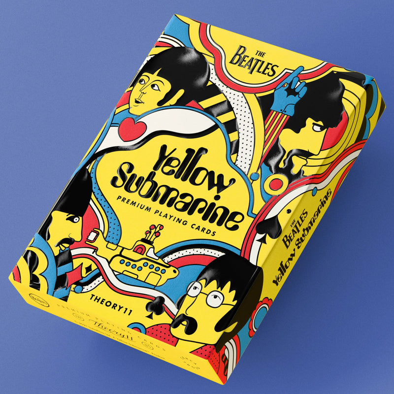 The Beatles Playing Cards by theory11 - Yellow Submarine - Brown Bear Magic Shop