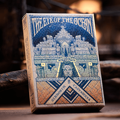 The Eye of the Ocean Gibborim Castaways Playing Cards - Brown Bear Magic Shop