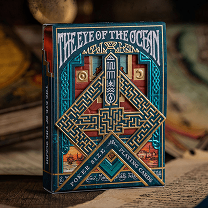 The Eye of the Ocean Malakim (The Messengers) Playing Cards - Brown Bear Magic Shop