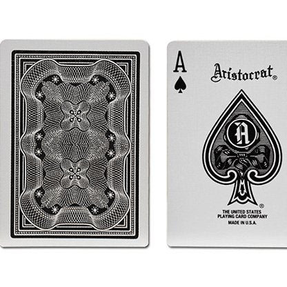 Aristocrat Black Edition Playing Cards - Brown Bear Magic Shop