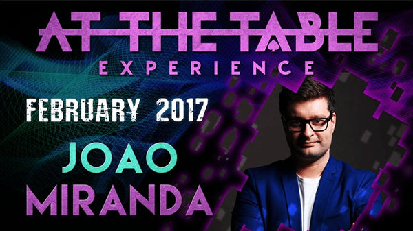 At The Table Live Lecture - João Miranda February 15th 2017 video DOWNLOAD - Brown Bear Magic Shop