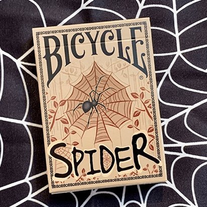 Bicycle Spider Playing Cards - Brown Bear Magic Shop