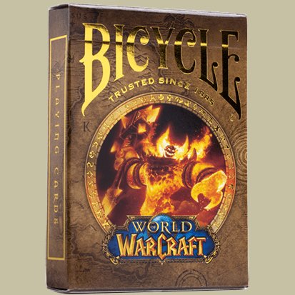 Bicycle World of Warcraft #1 Playing Cards by US Playing Card - Brown Bear Magic Shop