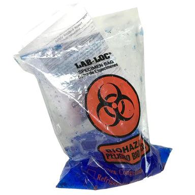 Biohazard Plastic Specimen Bags 8x10 Size with Zip-Loc Seal - Brown Bear Magic Shop