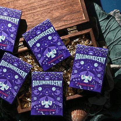 Bioluminescent Playing Cards - Brown Bear Magic Shop