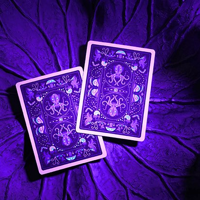 Bioluminescent Playing Cards - Brown Bear Magic Shop