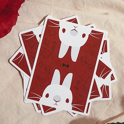 BUNNYLAND Playing Cards - Brown Bear Magic Shop