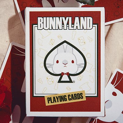 BUNNYLAND Playing Cards - Brown Bear Magic Shop