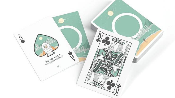 CC Orbit 2nd Edition Playing Cards - Brown Bear Magic Shop