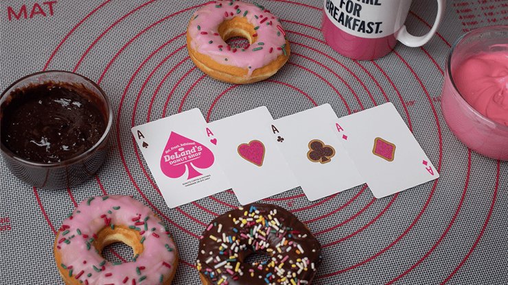 DeLand's Donut Shop Playing Cards - Brown Bear Magic Shop