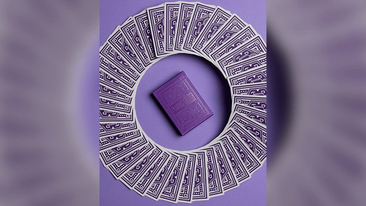 DKNG Purple Wheel Playing Cards by Art of Play - Brown Bear Magic Shop