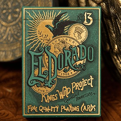 El Dorado Playing Cards by Kings Wild Project - Brown Bear Magic Shop