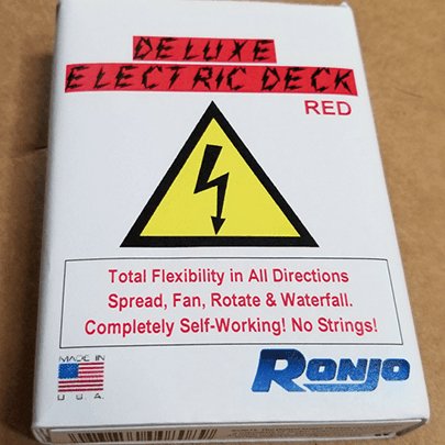 ELECTRIC DECK DELUXE by Ronjo - Brown Bear Magic Shop