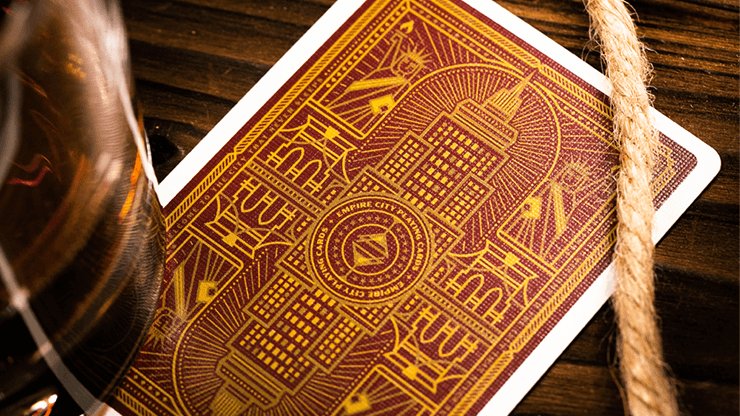 Empire City Manhattan Sunrise Edition Playing Cards - Brown Bear Magic Shop