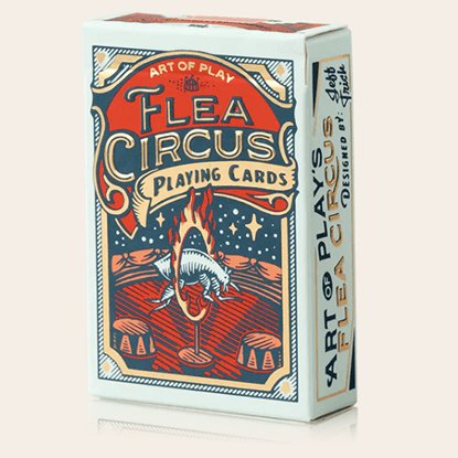 Flea Circus Playing Cards by Art of Play - Brown Bear Magic Shop